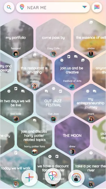 App screen